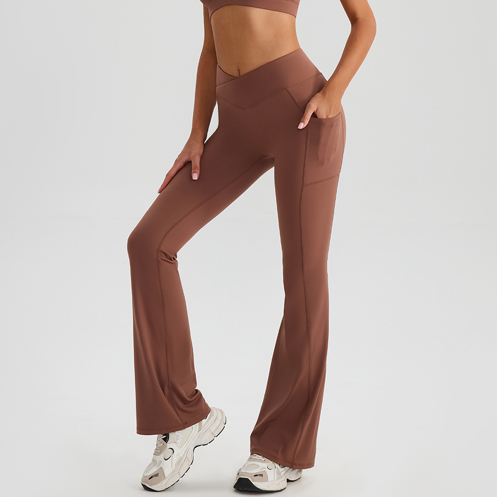 Europa y los Estados Unidos V cintura de pantalones de mujer panty de altavoz de la ropa de ejercicios pantalones de vestir pantalones de vestir pantalones