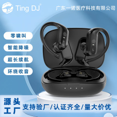 クロスボーダー高級耳かけ補聴器老人専用知能騒音低減磁気吸引充電タイプ耳掛け補聴器