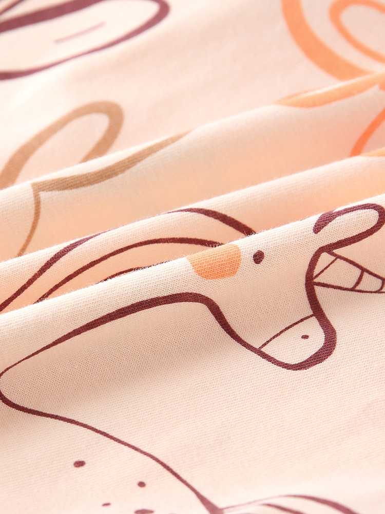 Malwee transfronterizo conjunto de niñas otoño y invierno nuevo estilo europeo y americano de niños de cuello redondo de manga larga ropa doméstica de dos piezas
