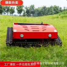 远程遥控操作割草机 小型割草机 履带行走割草机