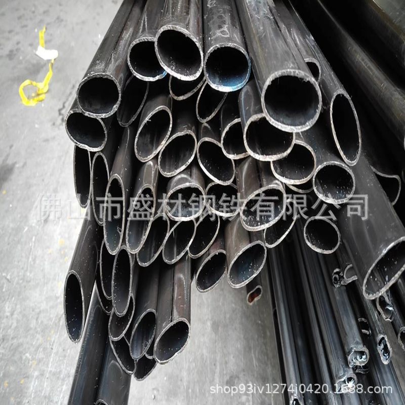 专业做椭圆管 三角管 平椭圆铁管不锈钢材质扇形 矩形钢管规格全