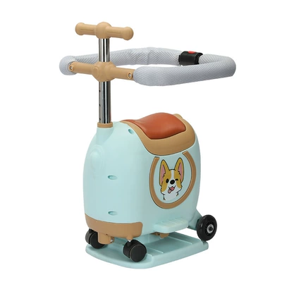 light music with guardrail — Electric car child seat
