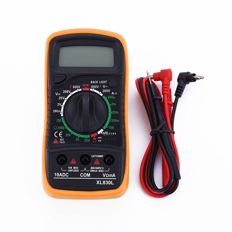 Wholesale High-Precision Home Multifunction Instrument with Large Screen Digital Display XL830L Digital Multimeter