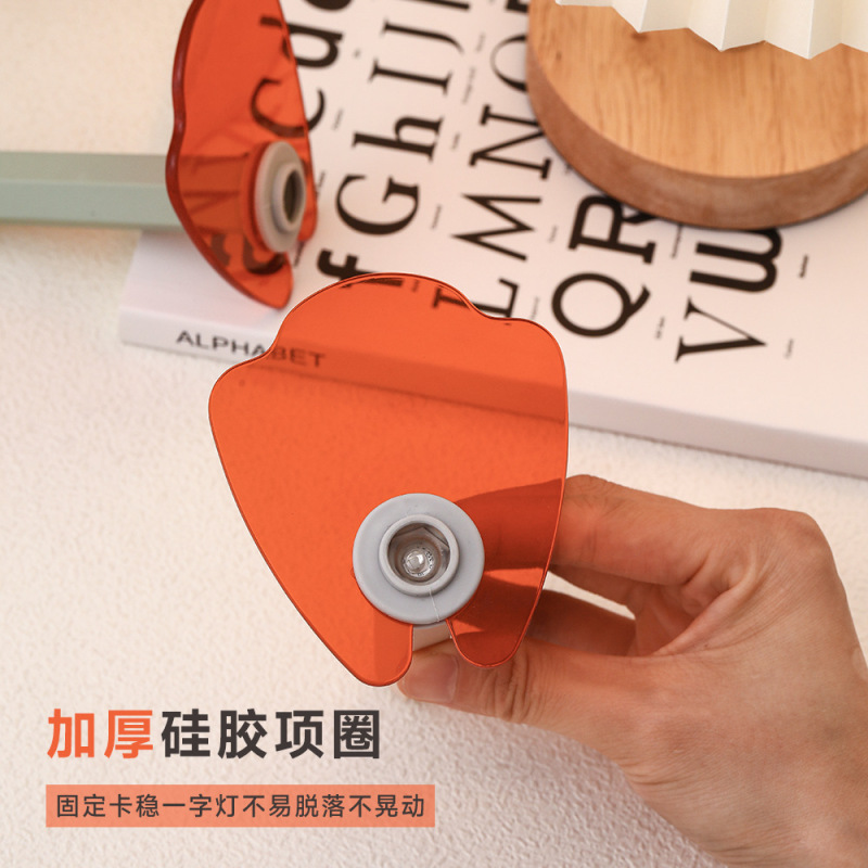 新款美甲手持一字灯遮光板防紫外线护眼反射甲油胶配件护目片挡板|undefined