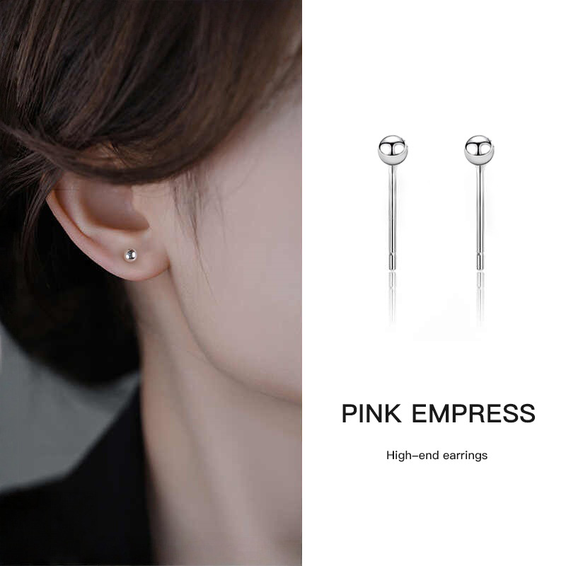 Pendientes de aro lisos para mujer, lujo ligero, pendientes de alta gama, pendientes populares, aretes de diseño exclusivo, aretes de otoño e invierno al por mayor