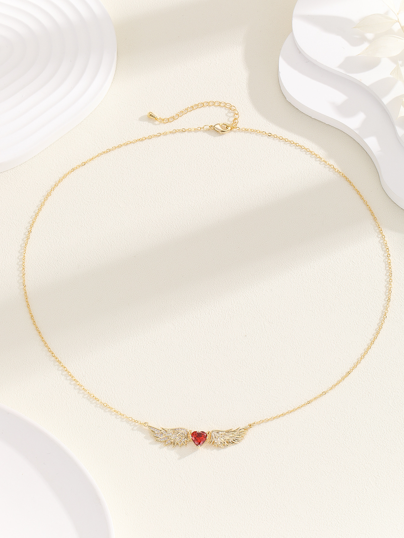 Daily Occasion Middle East Popular Fashion Fashion Valentine's Day Gift Angel Wings Love Necklace