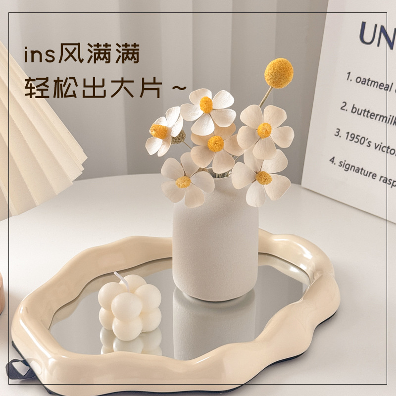 도매 침실 탁상 촬영 소품, 드라이플라워 장식, 방 꾸미기, 민슈쿠 장식품, 원피스 배송