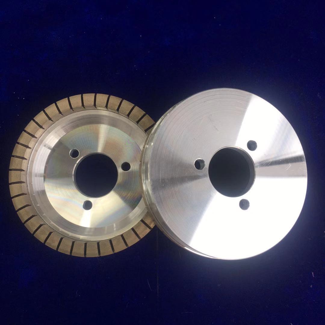 科美 磨刹车片玻璃用 直边机双边机全齿杯型砂轮6A2金属结合剂