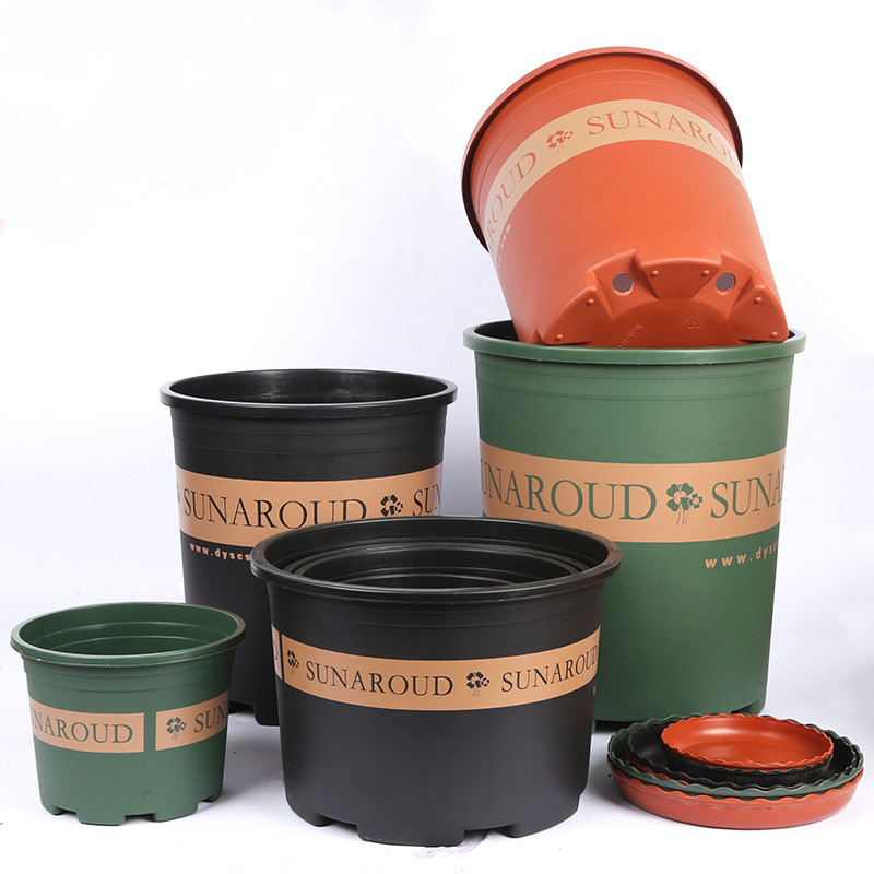 长盛工厂直发塑料花盆批发阳台绿萝盆栽草莓月季特大号加厚加仑盆