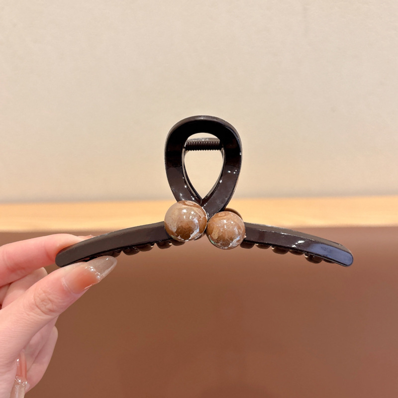 韩国夏季鲨鱼夹后脑勺设计感抓夹发饰高颜值发抓学院风轻奢发夹女|undefined