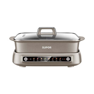 Supor Yanyang Pot Hot Pot Home New Model 7L Large Capacity Electric Hot Pot Multifunctional Frying, Grilling, Stir-Frying, and Cooking All-In-One Hot Pot