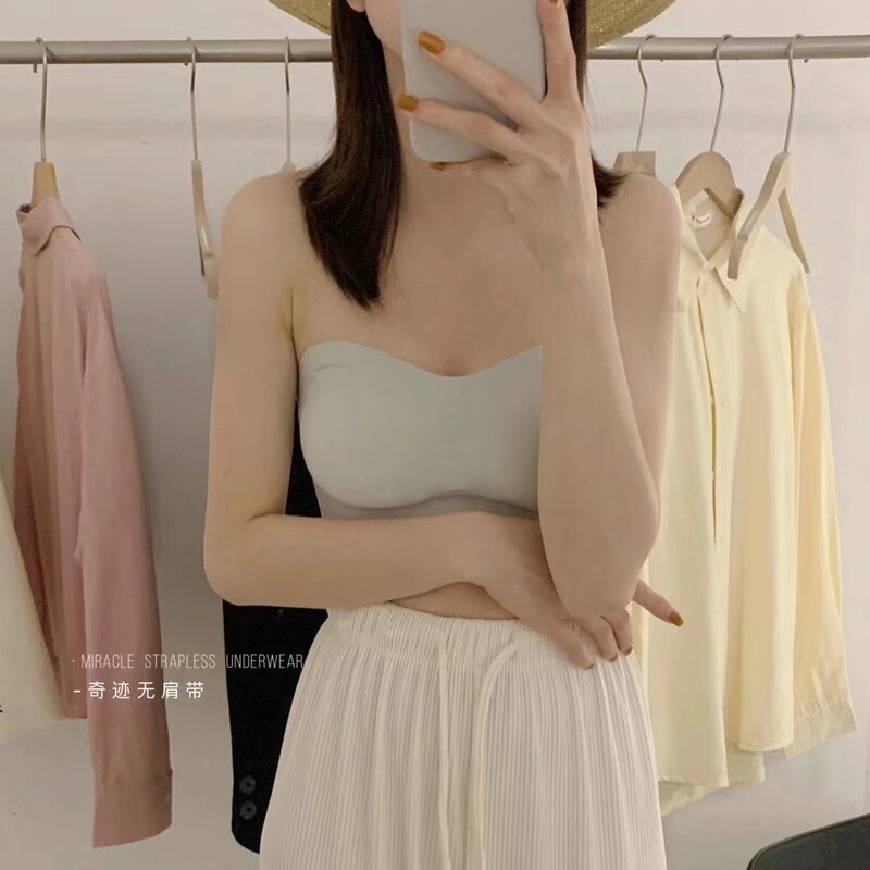 Summer new miracle strapless underwear small chest push up non-slip wireless fruit soft support bra for women Summer new miracle strapless underwear small chest push up non-slip wireless fruit soft support bra for women
