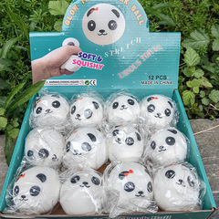 New Debossing Soft Cute Cartoon Panda Stress Relief Flour Ball Student Cute Stress Relieving Internet Famous Stress Relief Toy