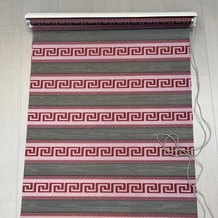 Living Room Office Kitchen Small Cover Jacquard Zebra Curtain Soft Gauze Curtain Roller Blind Venetian Curtain Retail and Wholesale Manufacturer