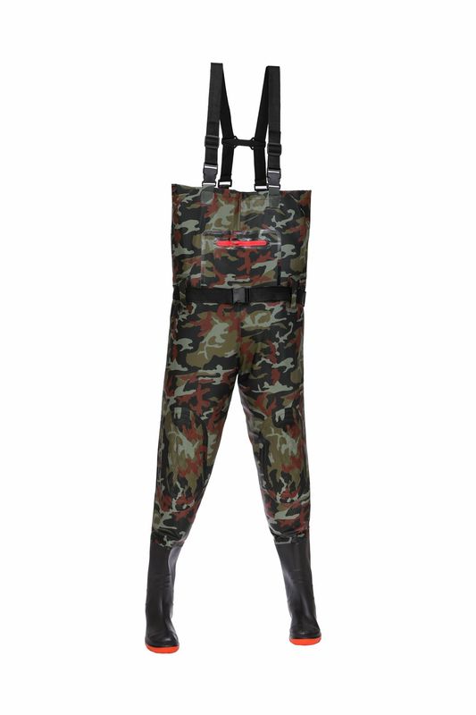半身の下のズボンは厚くて耐摩耗性の防水の服の一体の連体の雨靴の全身の雨のズボンの渉水のズボンです。|undefined