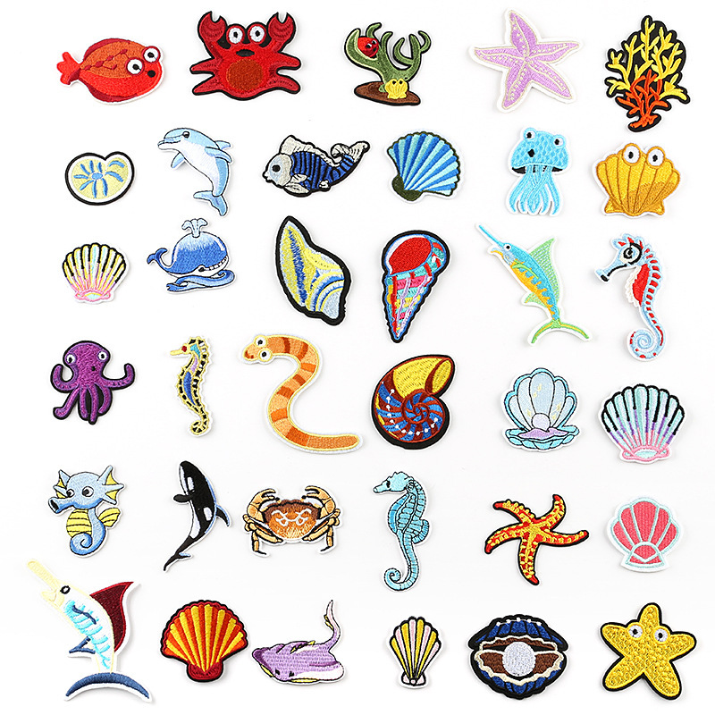 Embroidery sticker adhesive Patches sticker hat sock clothing accessories luggage accessories cloth sticker