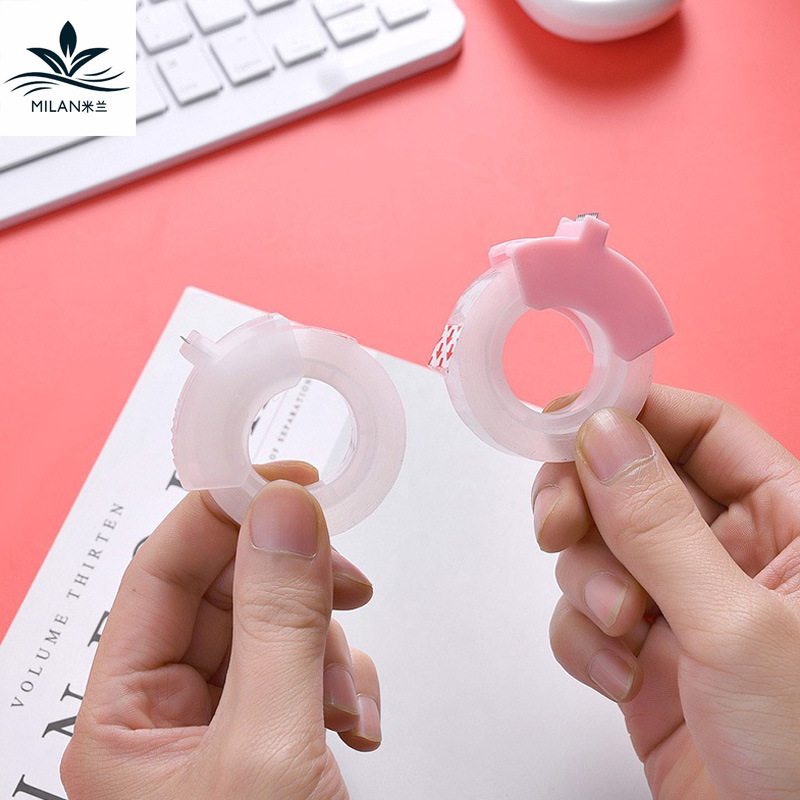 Floral transparente cortador de cinta dispensador de cinta flor tienda herramienta suministros material pequeña máquina de cinta soporte de cinta lote