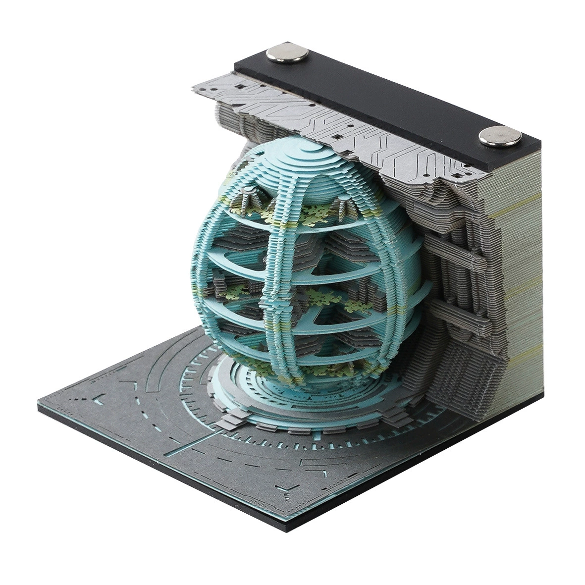 Трехмерный настольный календарь, заметки, в 3D-формате, годы 2025