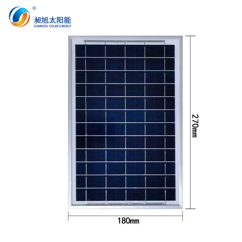 Fabricante personalizado 18v6w monocristalino policristalino panel solar panel de carga solar panel solar de baja potencia