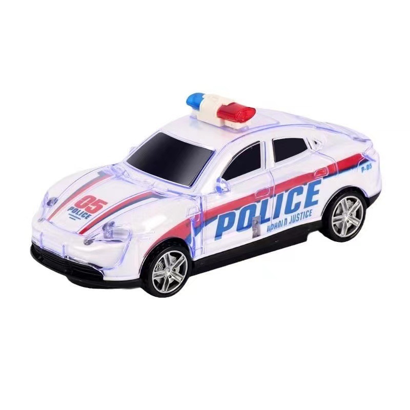 Juguetes eléctricos para niños colector de policías luces de colores música dinámica simulación modelo de automóvil deportivo al por mayor transfronterizo