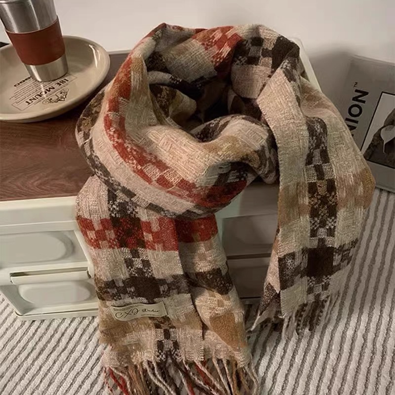 CXY 체커보드 오렌지