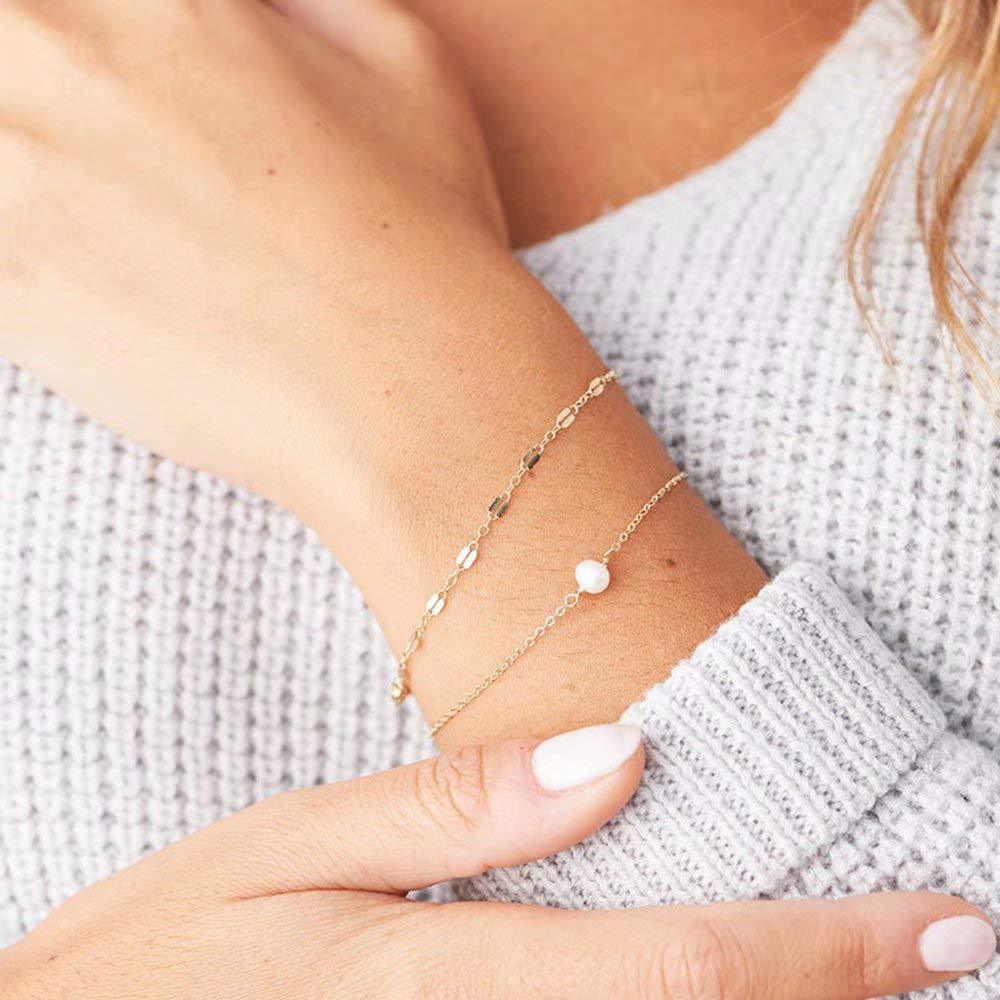 Fashion Geometric Stainless Steel Plating Bracelets 1 Piece