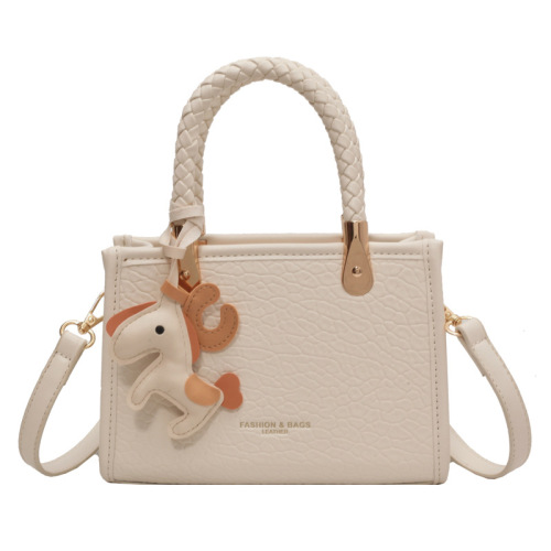 Bags for women  new fashion retro women's woven handbags texture small square bag Internet celebrity crossbody bag