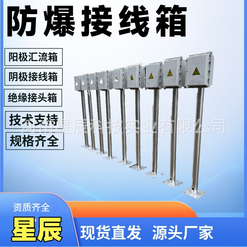 绝缘接头防爆接线箱 阴极保护EX防爆接线箱 绝缘接头分线箱