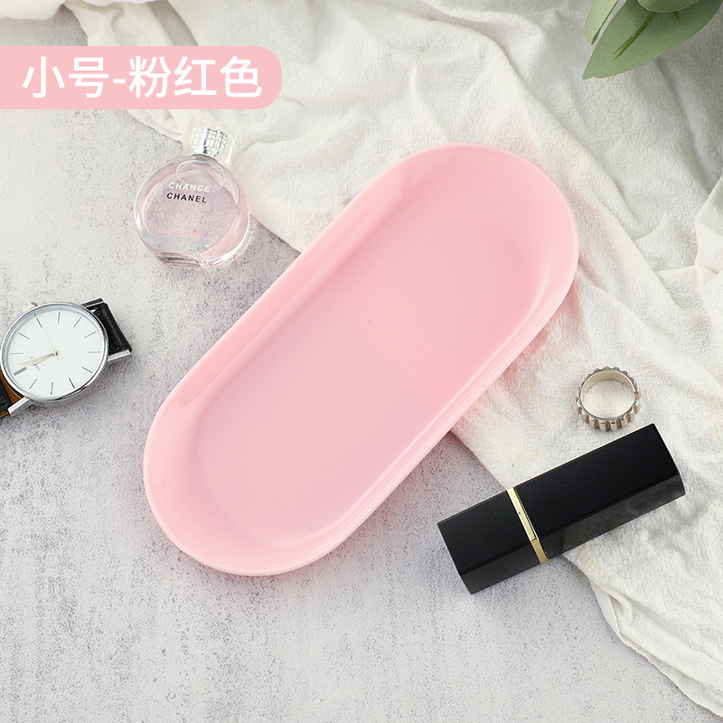 Ins風金色ステンレスアクセサリー盤女子寝室化粧品収納盤金属収納盤玄関置物|undefined