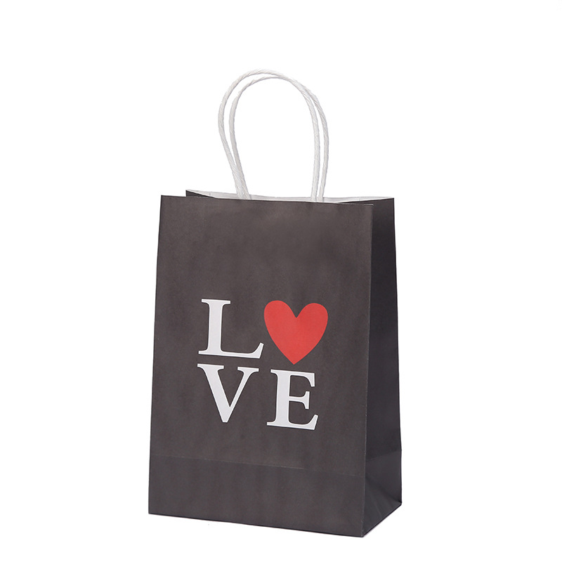 Valentine's Day Fashion Letter Kraft Paper Date Gift Bags display picture 7