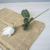 Advanced feel moisturizing rose buds single support rose hand holding simulation flower fake flowers simple home living room decorative flowers