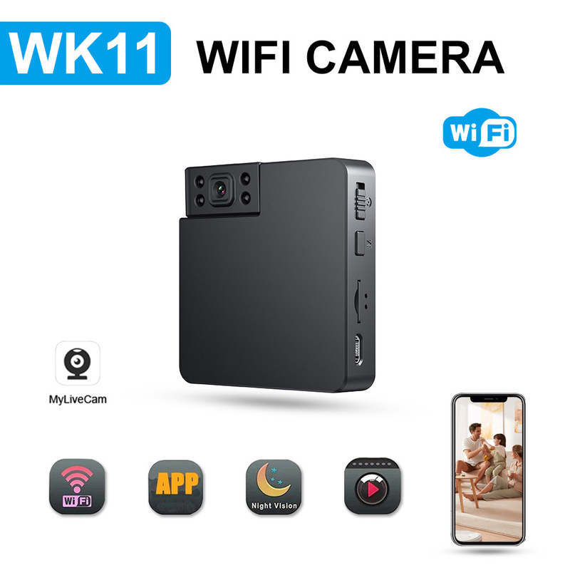 Cross-Border 1 Wk11 New High-Definition Smart Wifi Camera Mobile Phone Remote Indoor and Outdoor Surveillance Camera Cross-Border 1 Wk11 New High-Definition Smart Wifi Camera Mobile Phone Remote Indoor and Outdoor Surveillance Camera