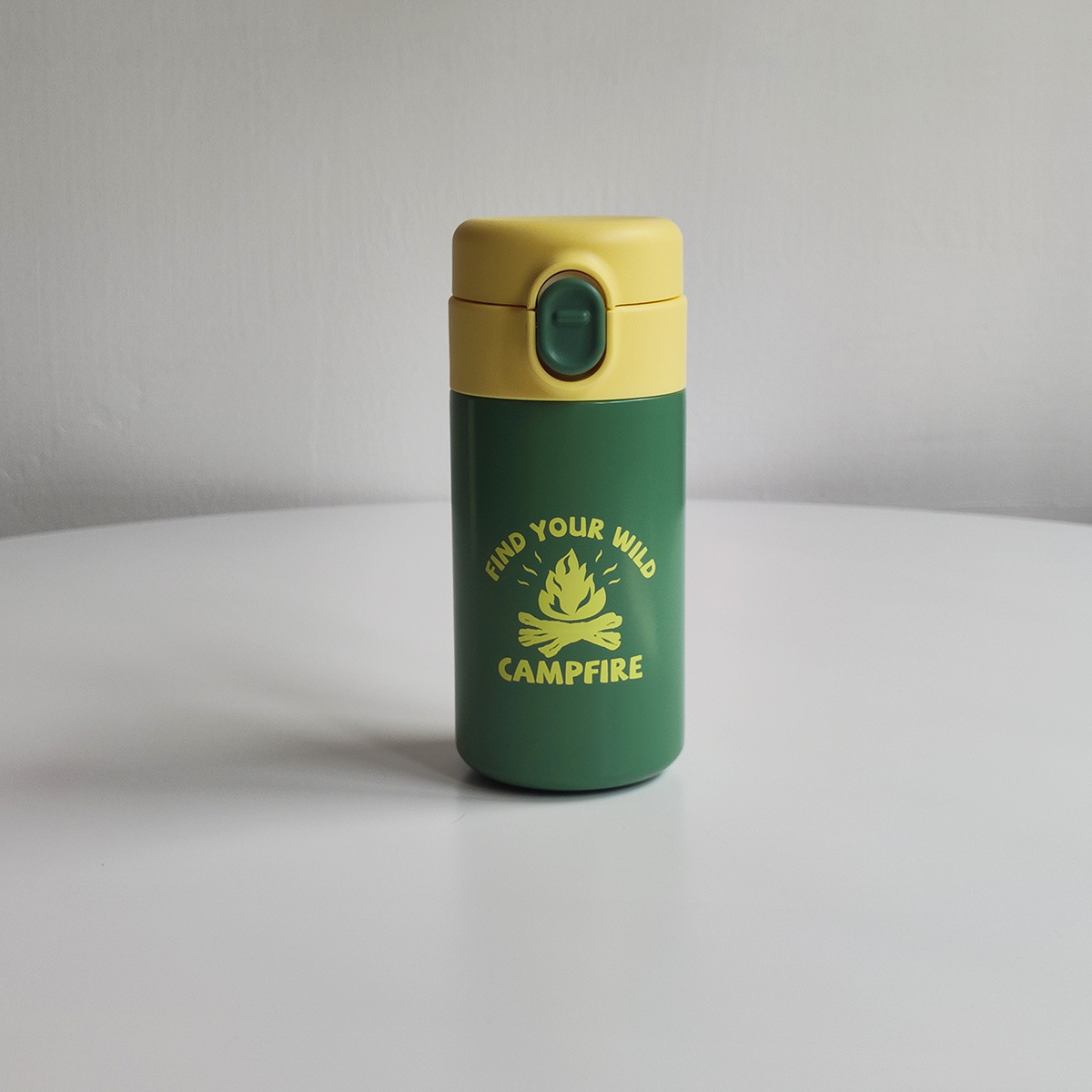 Mini 316 de acero inoxidable que acampa taza de vacío portátil para adultos al aire libre rebote taza de beber recta con cerradura de regalo