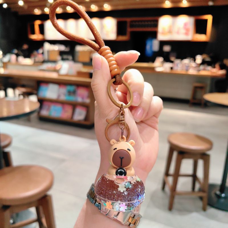 52g Weight Bag Pendant, Keychain Classification 1 Piece Quantity Holiday, Daily Occasion Acrylic Material Cartoon Character Pattern Unisex Gender Cute Style 1 Piece Cute Cartoon Character Acrylic Unisex Bag Pendant Keychain 8