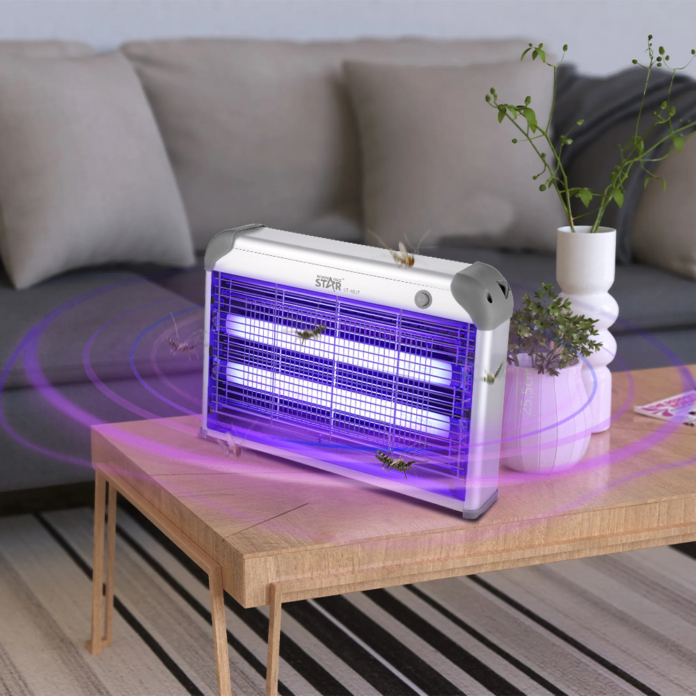 Winningstar transfronteriza estándar Británico 20W30W estándar Europeo de alta tensión LED de aluminio lámpara de descarga eléctrica mosca asesino mosquito lámpara