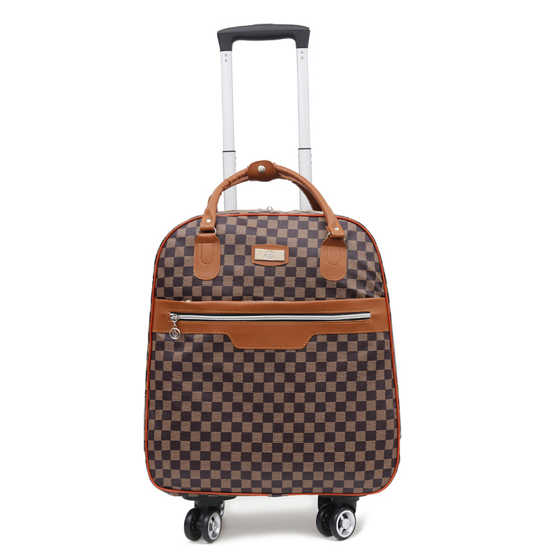 Viajes comerciales impermeables bolsa de viaje plegable, gran capacidad, lindas ruedas universales, bolsa de mano ligera, bolsa de almacenamiento