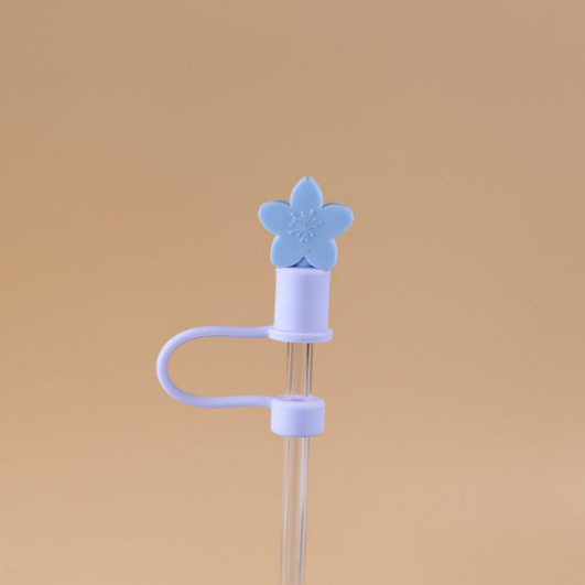 樱花公仔款哈密瓜黄大号可装公仔硅胶吸管套8mm 10mm 12mm卡通 可