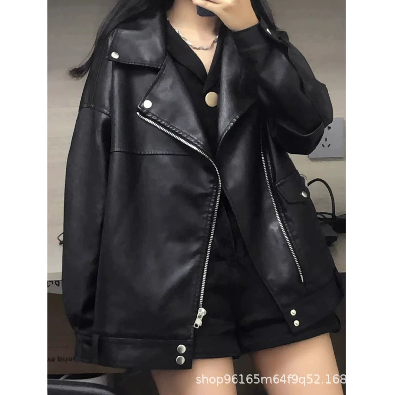 Teen Demi-Season Short Black Jacket with Thick Quilted Lining, Cotton-Blend Option by 悦西眉