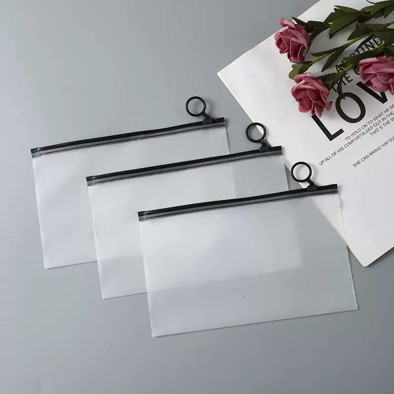 厂家现货高端服装透明拉链袋CPE洗脸巾自封袋男装衬衫拉链袋批发