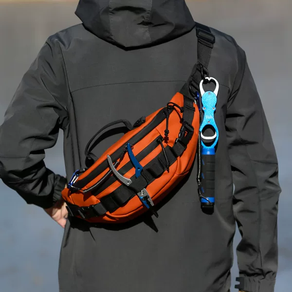 Luya Bag Women's 2024 New Outdoor Travel Sports Waist Bag Men's Multifunctional Waterproof Travel Micro Luya Bag