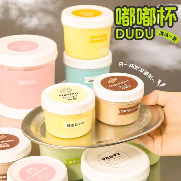 Pudding Yogurt Dudu Jar Milk Jelly Ice Cream Cup Disposable Plastic…