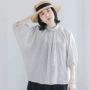 春夏七分袖宽松新款衬衫
