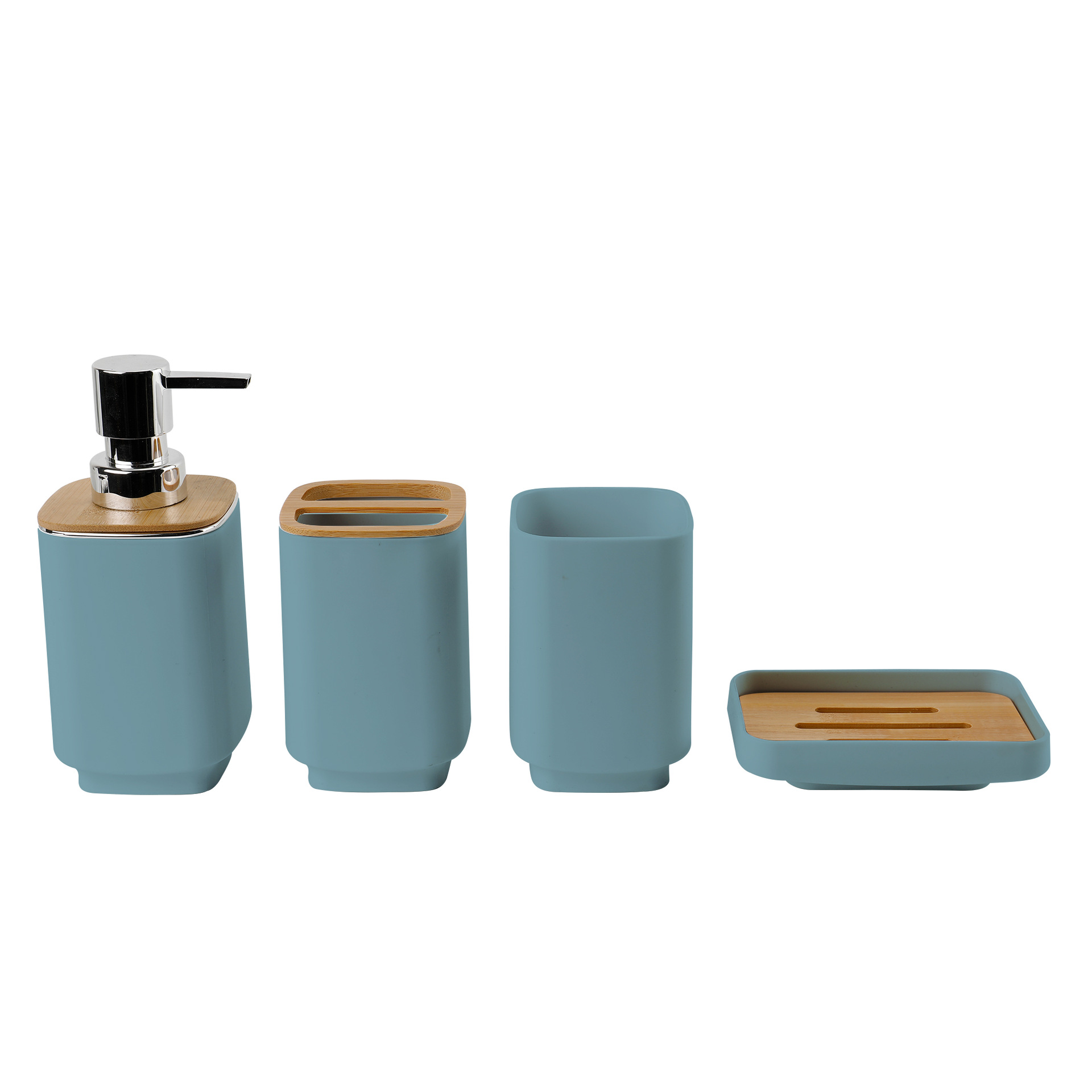 7002-6 Cubierta de bambú Morandi Azul