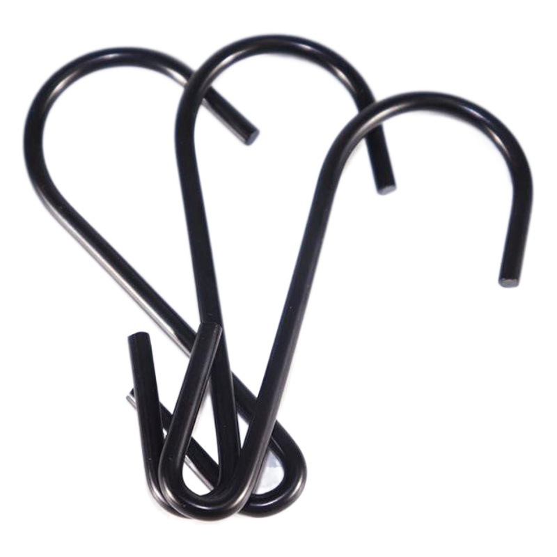 Fábrica al por mayor baño cocina tienda de ropa hogar multi-funcional cromado S gancho colgante gancho de metal