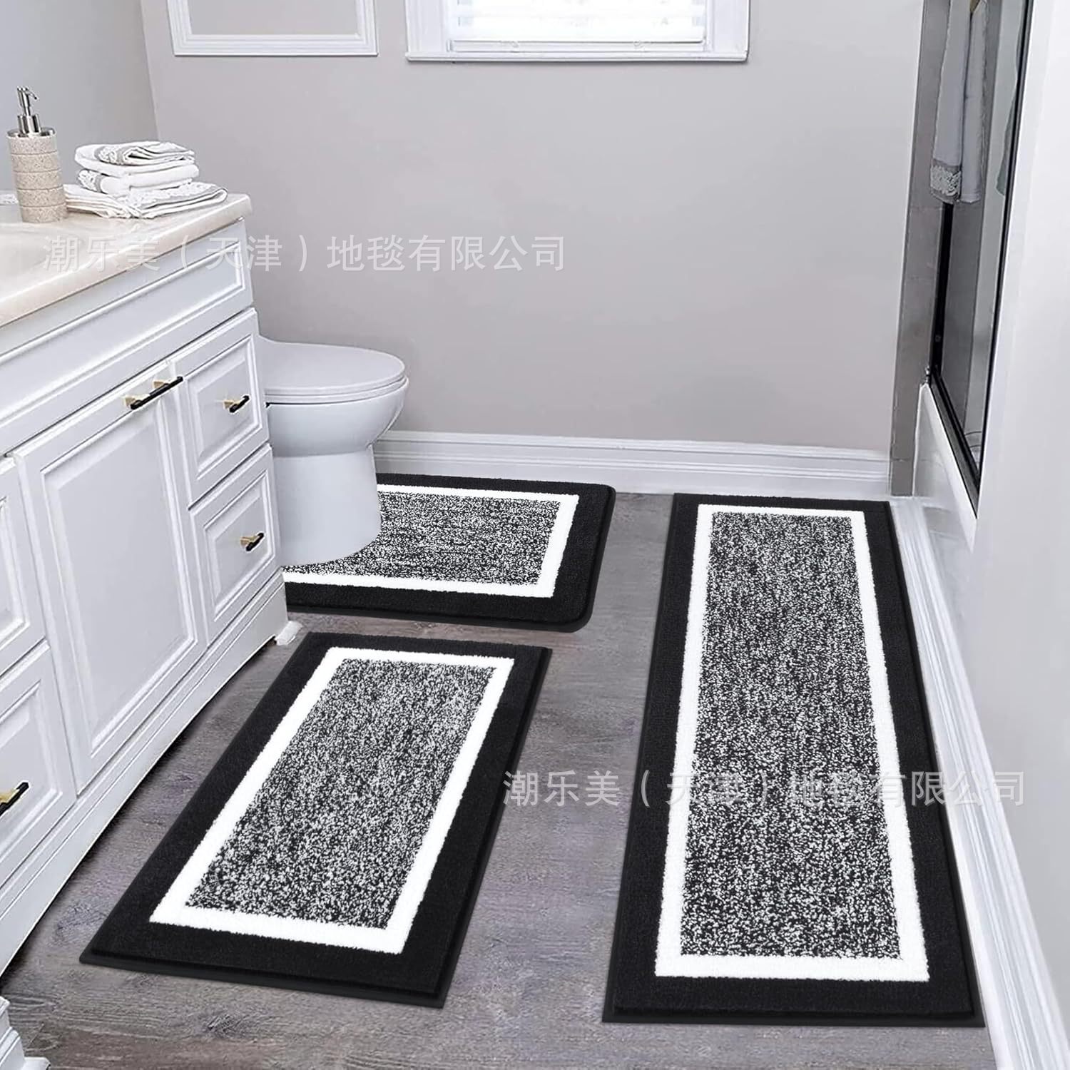 블랙[인조 캐시미어]