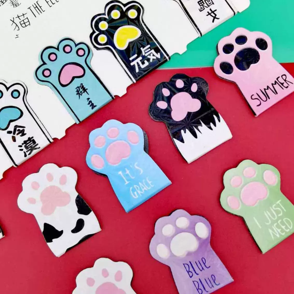 创意卡通动漫个性书签 磁性书签 可来图定.制设计