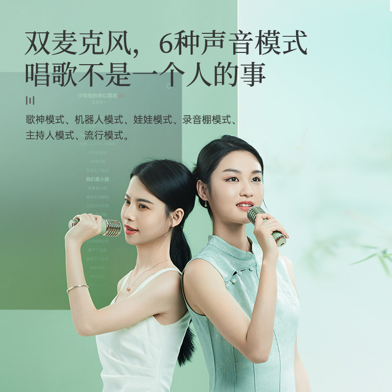 Divoom点音音箱东方青鸾双麦K歌蓝牙音箱家庭ktv音响露营卡拉ok|undefined