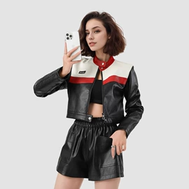 女式皮衣;男式PU皮衣;裹胸、抹胸