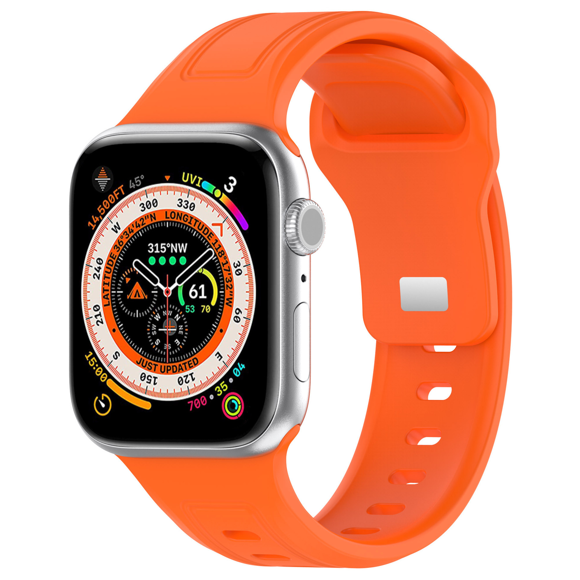 Suitable for Apple Watch123456789 Delivery Silicon Glipper wristband…