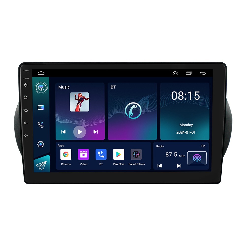 Para Fiat Fiorino/modelos 08-17-Citroen Nemo/Peugeot Bipper máquina de navegación todo en uno